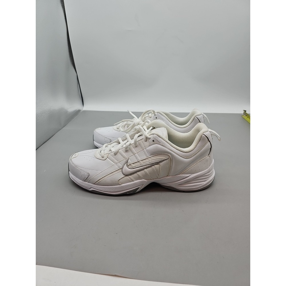 Nike Womens Sz 11 T-Lite V Training Shoes White‎ 386508-111 Lace Up Sneakers New